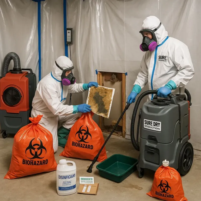 Contaminated Water Handling Protocols process in Larkspur, CA